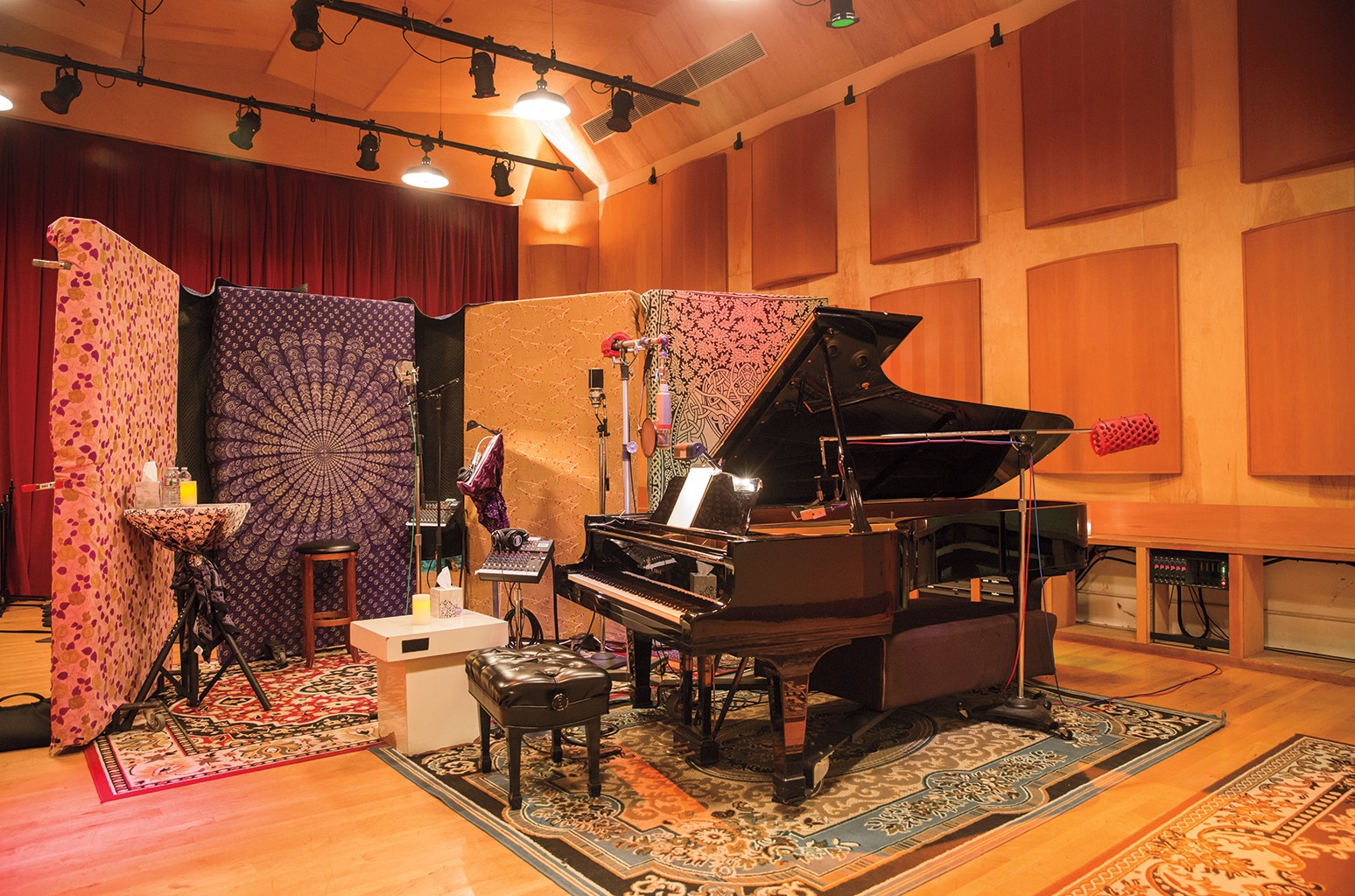From where does a music producer manage funds?