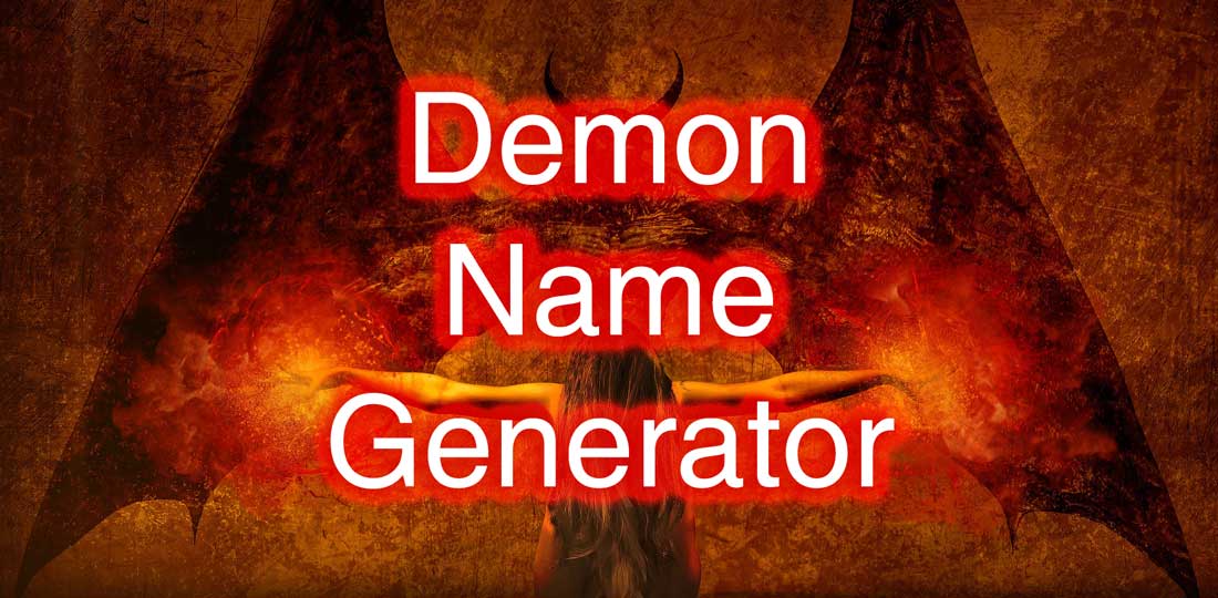 Check Out The Features Of The Female demon names generator