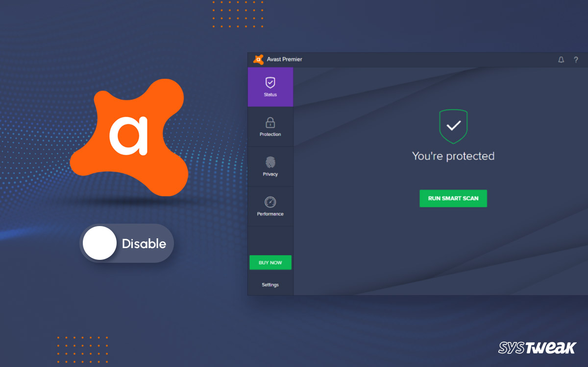 Steps to Pausing Avast Antivirus
